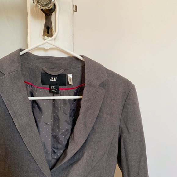 H&M Grey Blazer - Picture 2 of 2